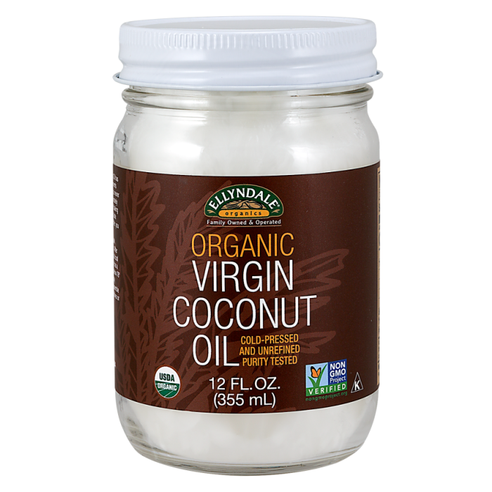 NOW Foods Virgin Coconut Oil in Glass Jar, Organic - 12 fl. oz.