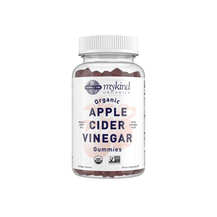 Garden of Life Organics Apple Cider Vinegar, Original, 60 Gummies