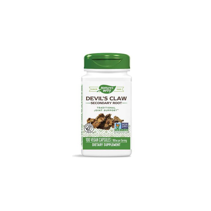 Nature's Way Devils Claw Root, 100 Capsules