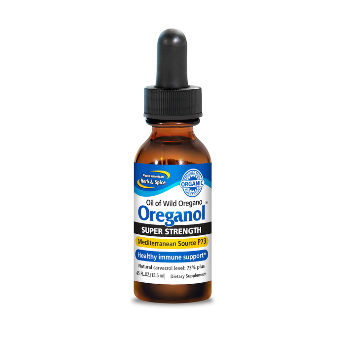 North American Herb & Spice Oil of Oregano, Super Strength, 0.45 fl. oz.