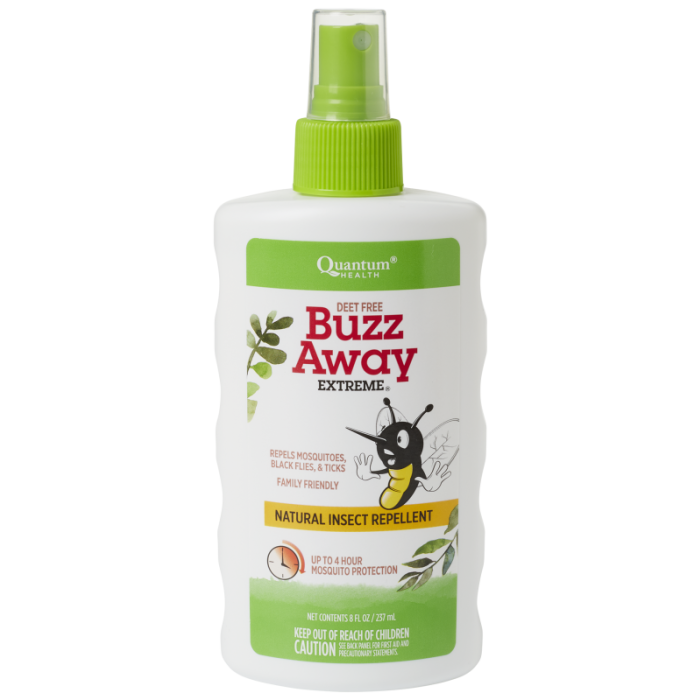 Quantum Buzz Away Extreme Insect Repellent Spray, 8 fl. oz.