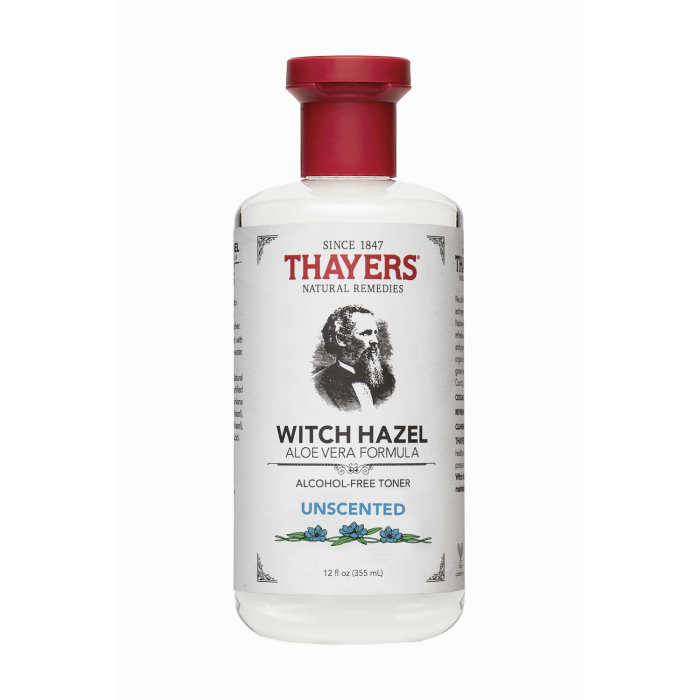 Thayers Alcohol-Free Unscented Witch Hazel Toner, 12 fl. oz.