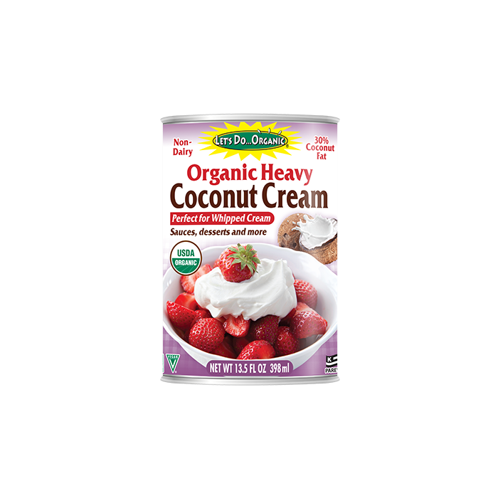 Let's Do Organic Heavy Coconut Cream, 13.5 oz.
