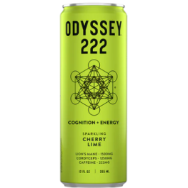 Odyssey Elixir Yuzu Lime Revive Sparkling Mushroom Energy