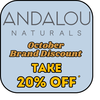 October Special - 20% Off Andalou Naturals Brand