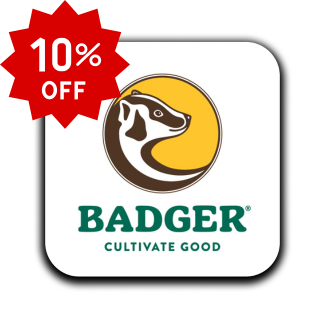 July Special - 10% off Badger