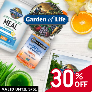 May Special - 30% Off Garden of Life