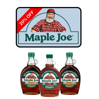 November Special - 20% Off Maple Joe Syrups