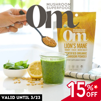 March Special - 15% Off OM Mushroom Nutrition