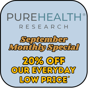 September Special - Save 20% on Purehealth Research