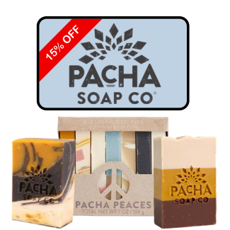 November Special - 15% Off Pacha Soaps