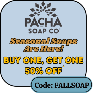 September Special - BOGO 50% Off Pacha Soap With Code FALLSOAP