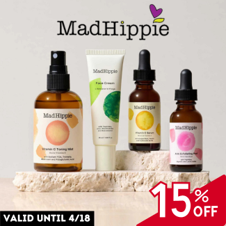 Mad Hippie Products 15% Sale
