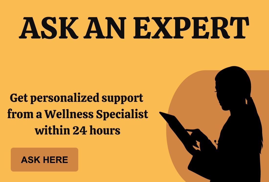 Ask An Expert for Personalized Support from a Wellness Specialist